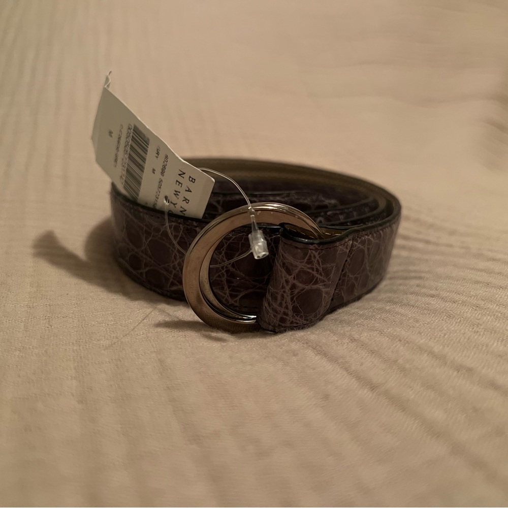 Barney’s New York Crocodile Belt